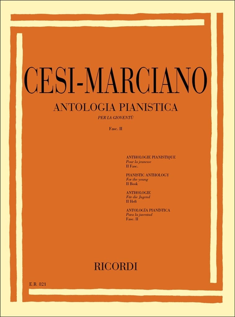 Antologia Pianistica Per La Gioventë - Fasc. Ii